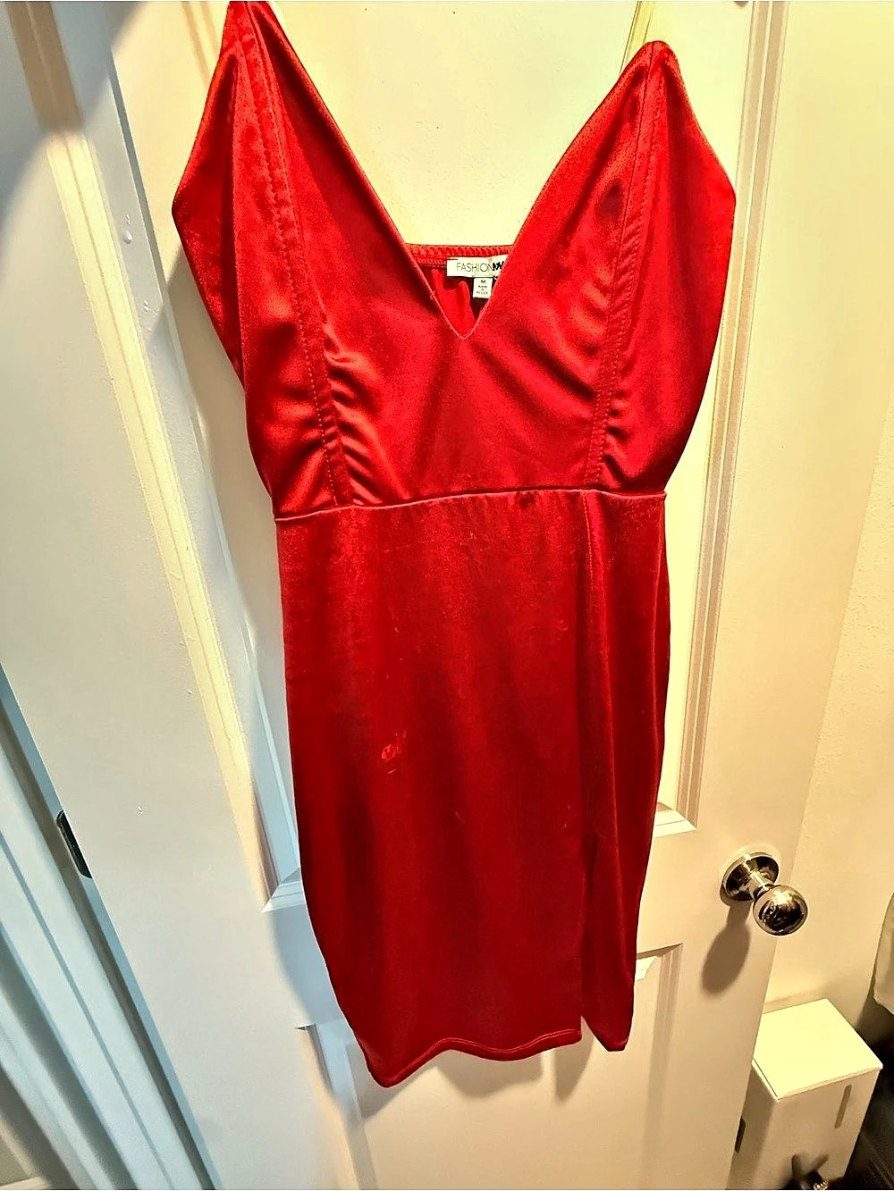 Fashion Nova Red Mini Dress Like New